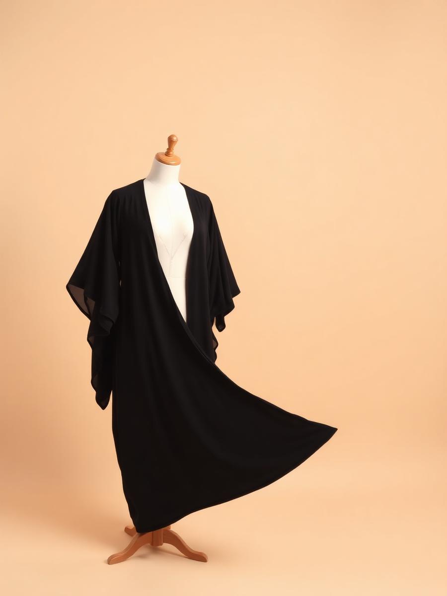 Noor Classic Black Abaya